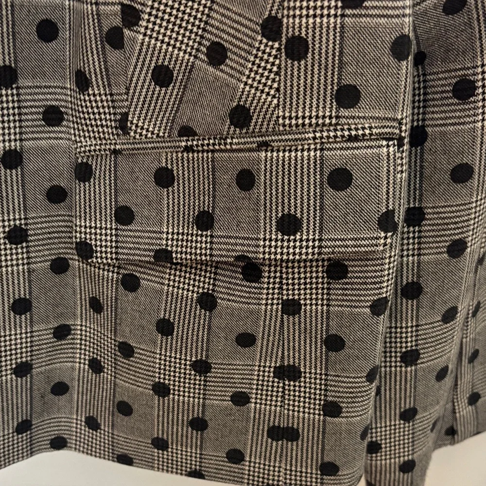 NWOT Lane Bryant Black and Tan Patterned Blazer - Picture 5 of 15
